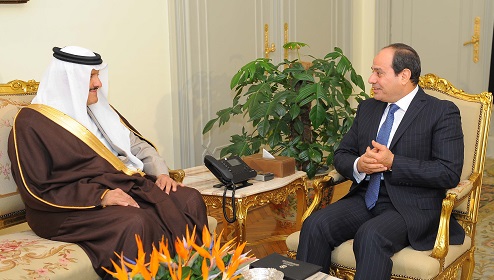  الرئيس السيسي يستقبل الأمير سلطان بن سلمان.. ويبحثان سبل تعزيز التعاون بين البلدين